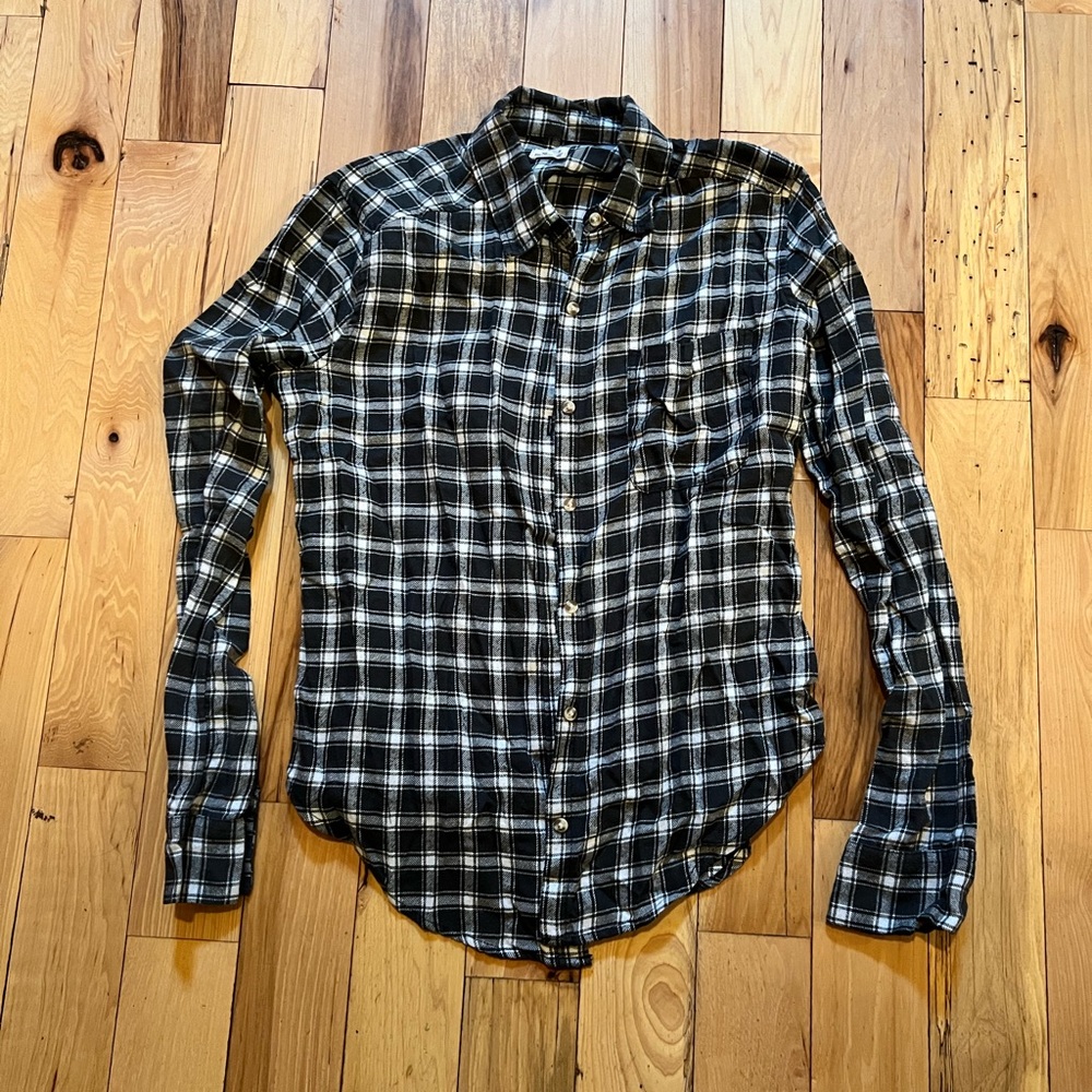 Hollister Flannel Button-Up